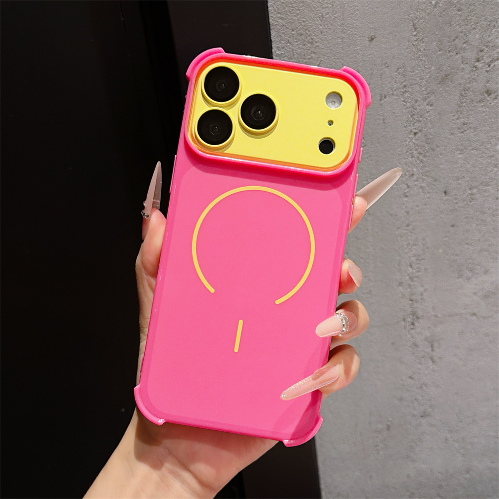 Phone Cases Iphone 11 - Contrast Color Armor Phone Case for