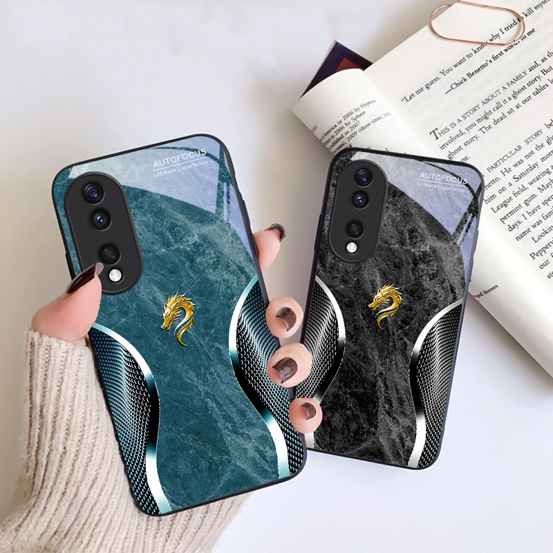 Phone Cases Honor - Silver Golden Dragon For Honor X5b