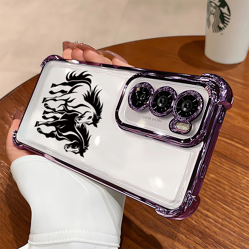 Phone Cases Horse - Reno 15 F Silicone Shockproof Phone