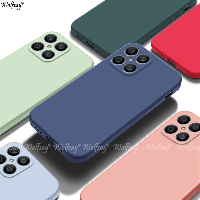 Phone Cases On Sale - For Honor X8 Case Liquid Silicone