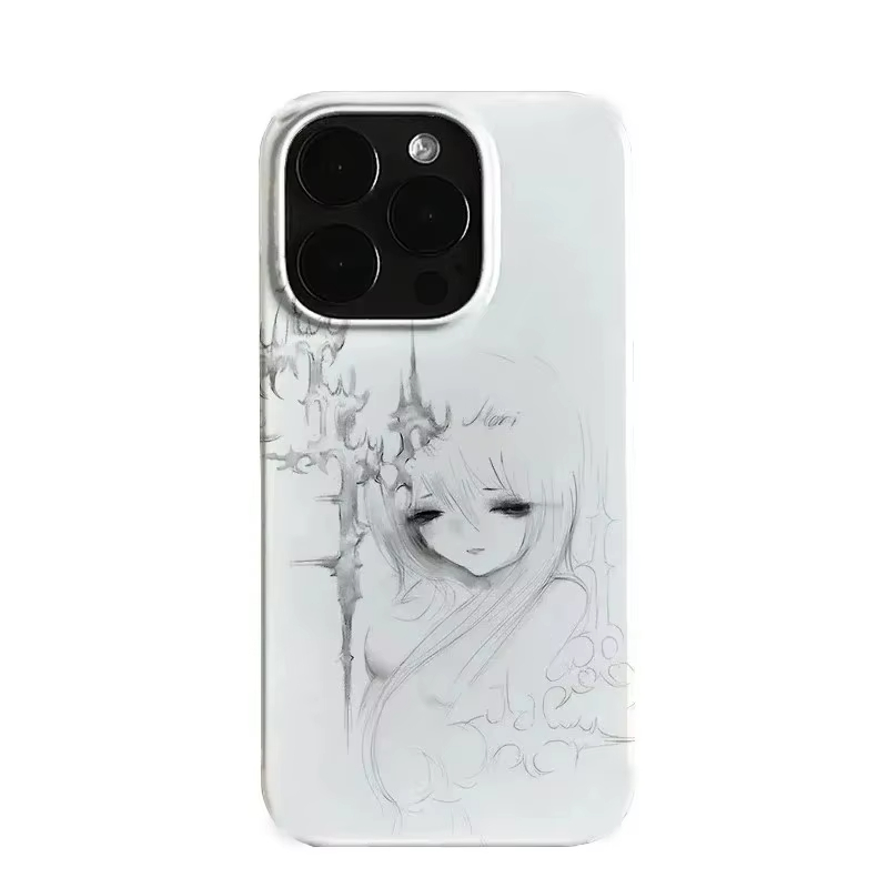 Phone Cases For Girls - Luxury Ins Cute Girl Angel Jelly