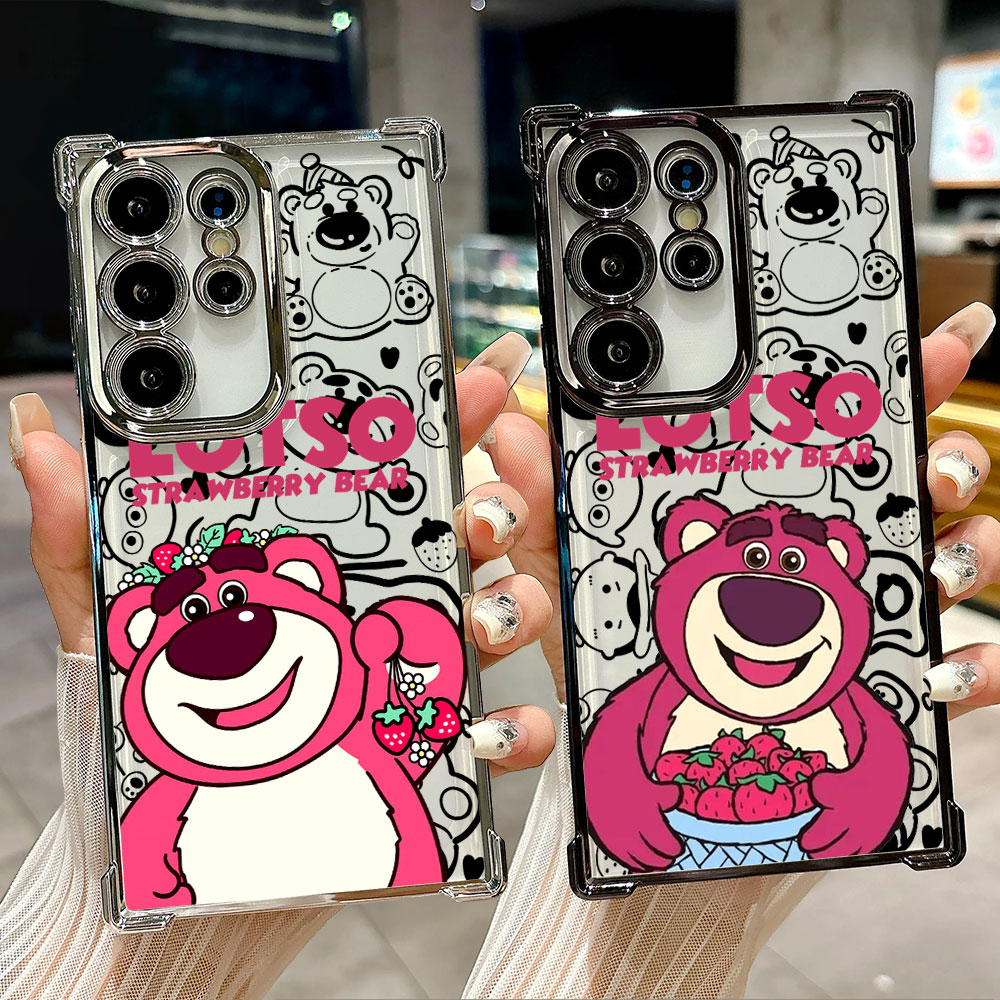 Phone Cases Disney - Lotso Strawberry Bear Silicone Case For