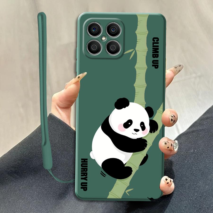 Phone Cases Honor - Cute Panda Soft Funda Phone Cover