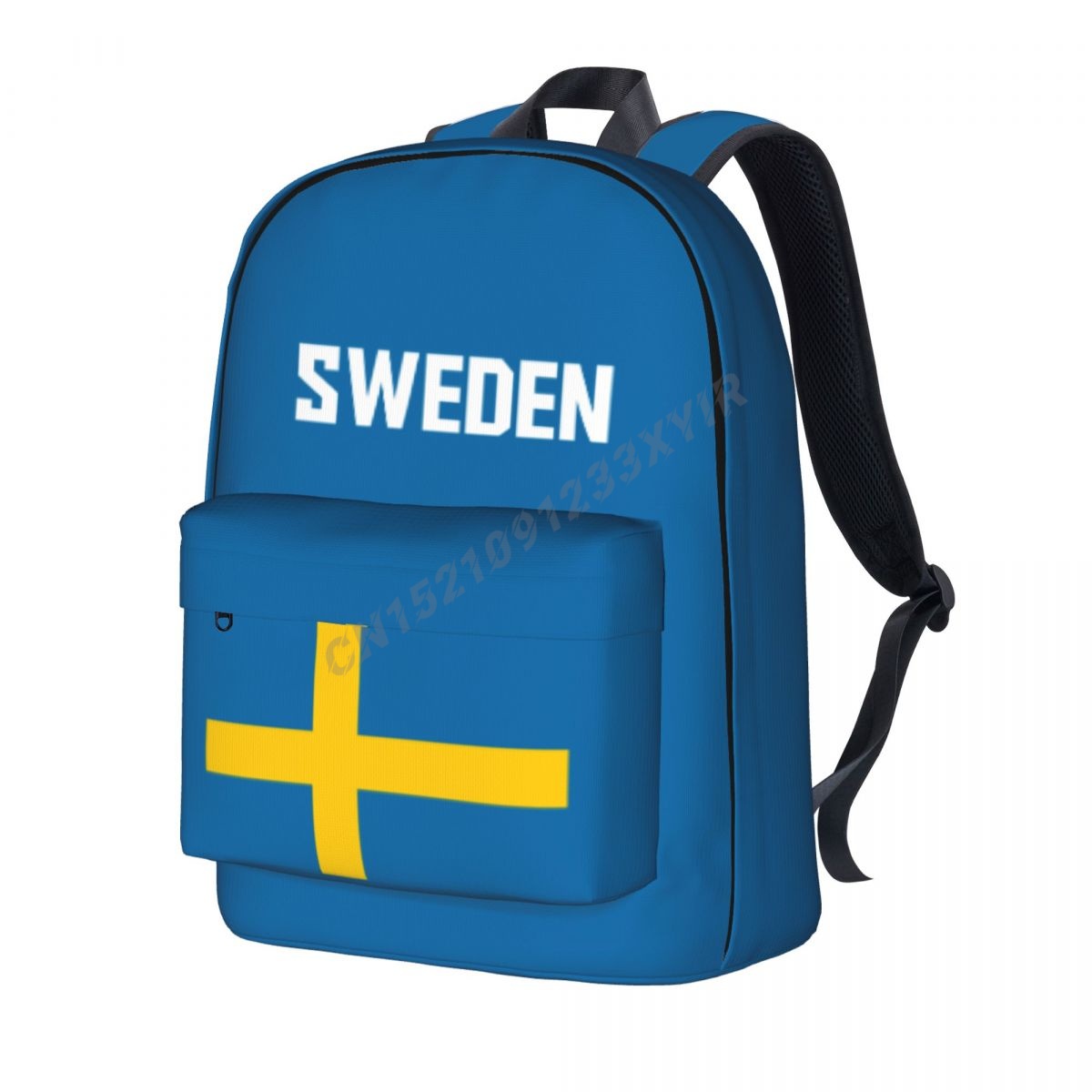 Phone Cases Sweden - Unisex Backpack Sweden Flag Swedish Stitch