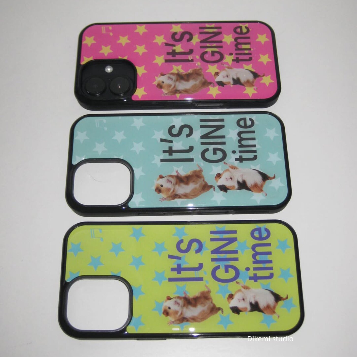 Phone Cases Korean - Korean Vintage Guinea Pig Stars Matte