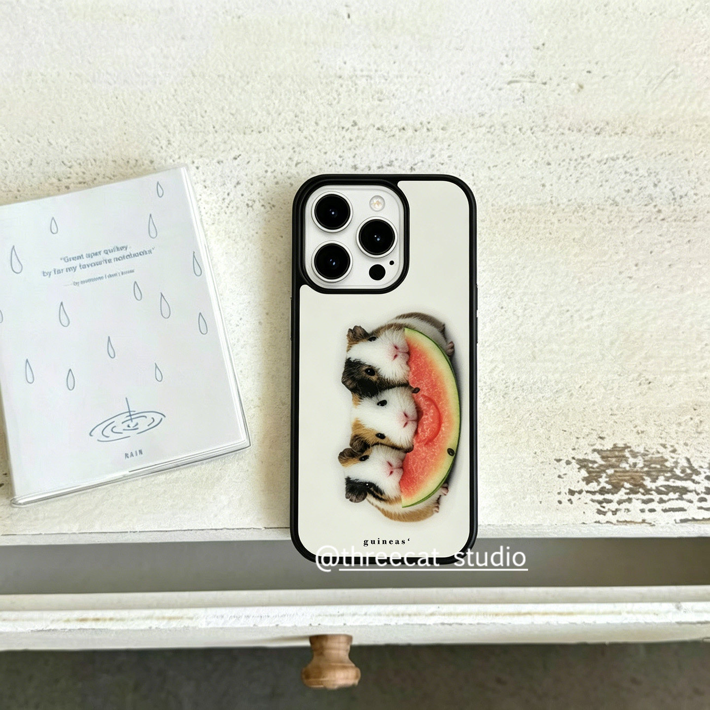 Korean Ins Guinea Pig Eat Wate - Phone Cases Korean review and price