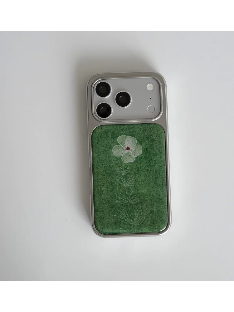 Ins Spring Green Flower Oil Pa - Phone Cases Green review and price