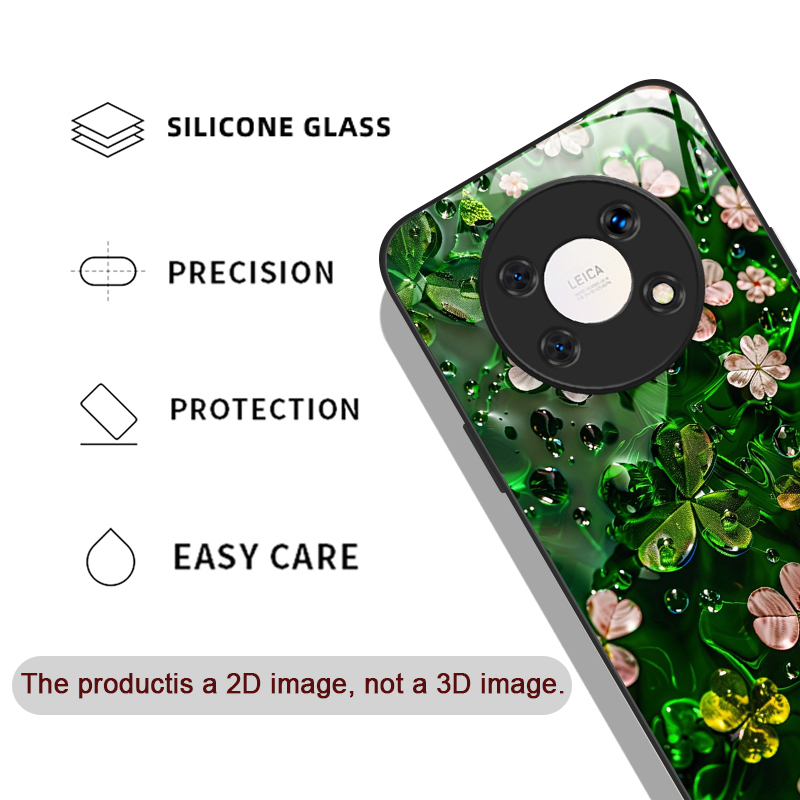 Luxurious Green Four-leaf Clov - Phone Cases Green review and price