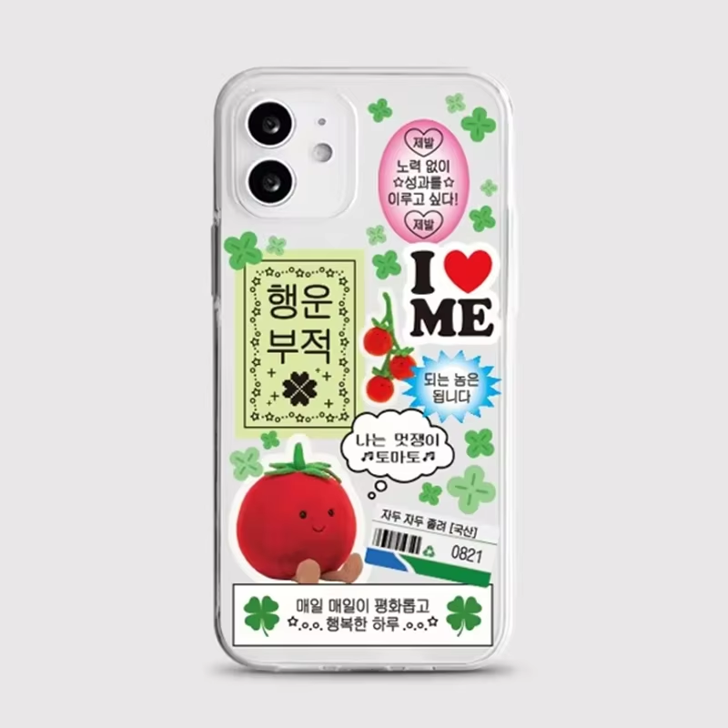 Korean Ins Cute Four Leaf Clov - Phone Cases Korean review and price