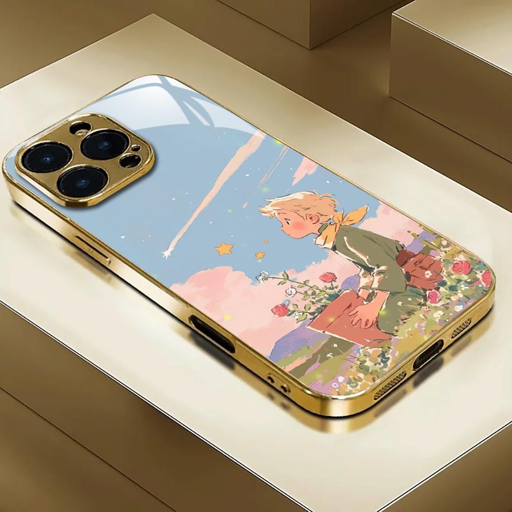INS Mirror Rose Little Prince  - Phone Cases For Iphone 13 review and price