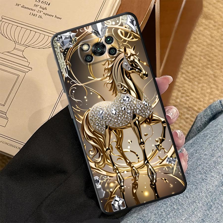 Golden Horse Funda Phone Cover - Phone Cases Horse review and price