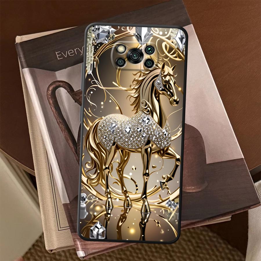Golden Horse Funda Phone Cover - Phone Cases Horse review and price
