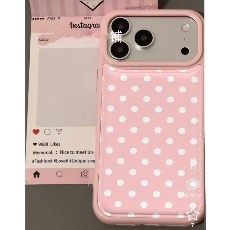 Ins Korean Trendy Cute Pink Po - Phone Cases Korean review and price