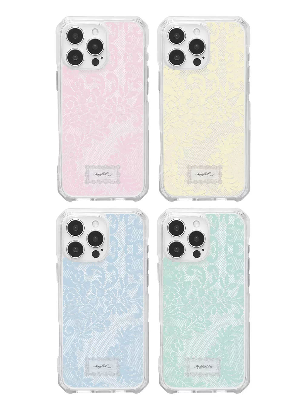 Korean Ins Colored Lace Sweet  - Phone Cases For Girls review and price