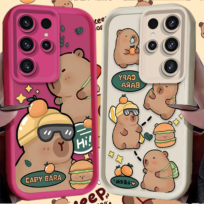 Cute Hamburger Capybara Soft P - Phone Cases Galaxy A16 5G review and price