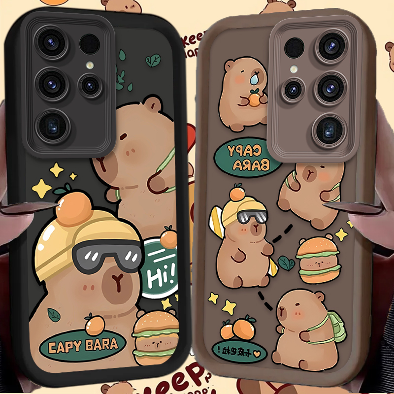 Cute Hamburger Capybara Soft P - Phone Cases Galaxy A16 5G review and price