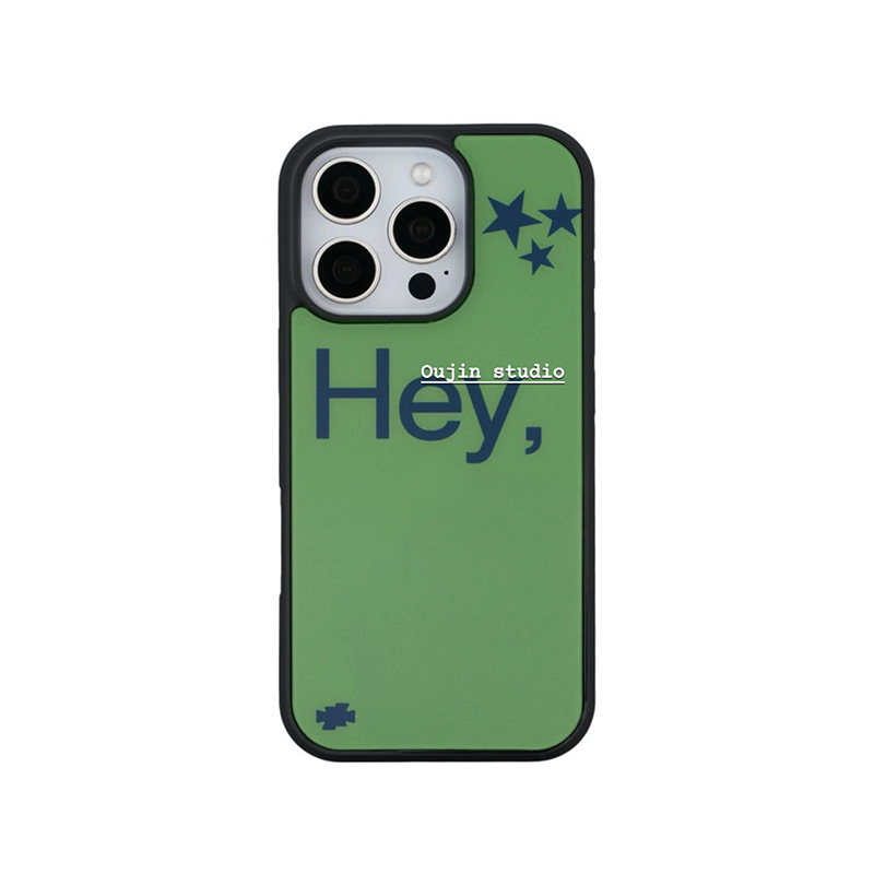Korean Ins Green Background 