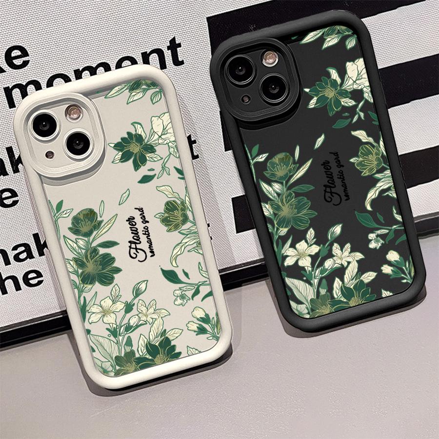 Vintage Green Flower Phone Cov - Phone Cases Green review and price
