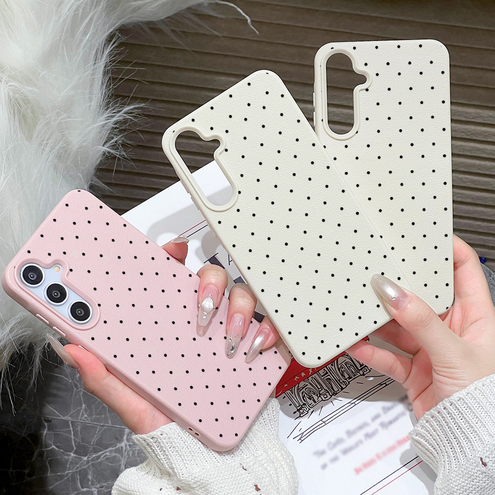 Ins Polka Dots Phone Case For  - Phone Cases Galaxy A16 5G review and price