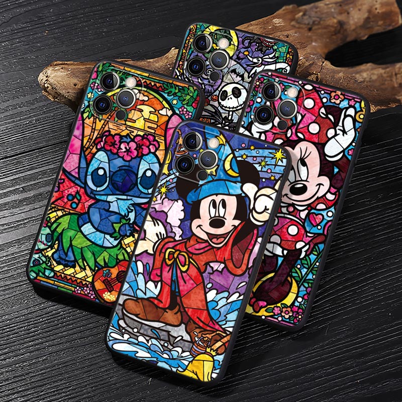 Disney Stained Painting Minnie - Phone Cases Disney review and price