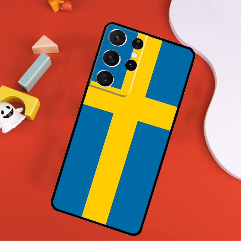 Sweden Flag Phone Case For Sam - Phone Cases Sweden review and price