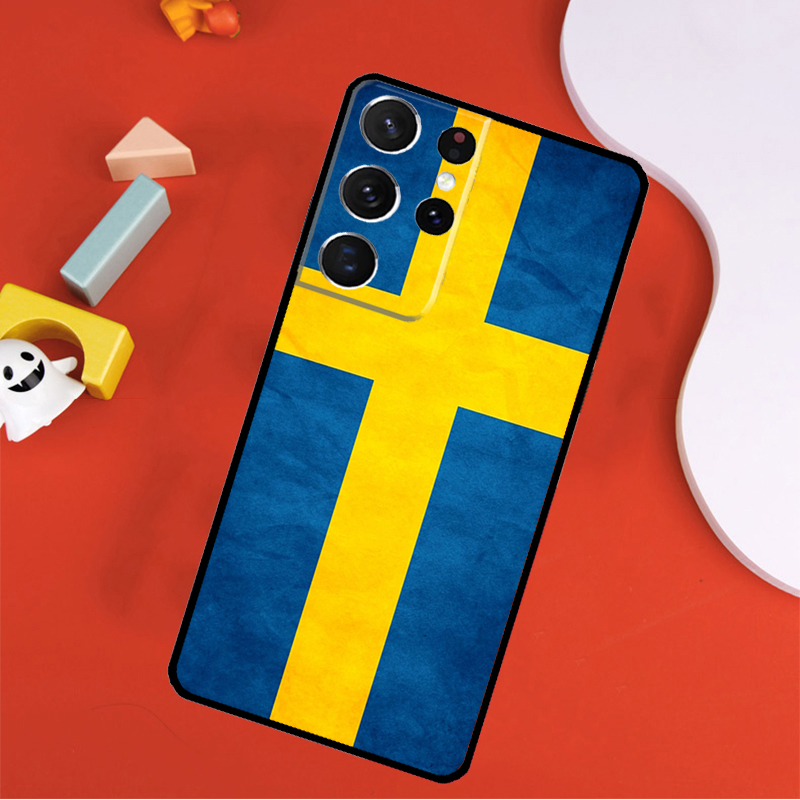 Sweden Flag Phone Case For Sam - Phone Cases Sweden review and price