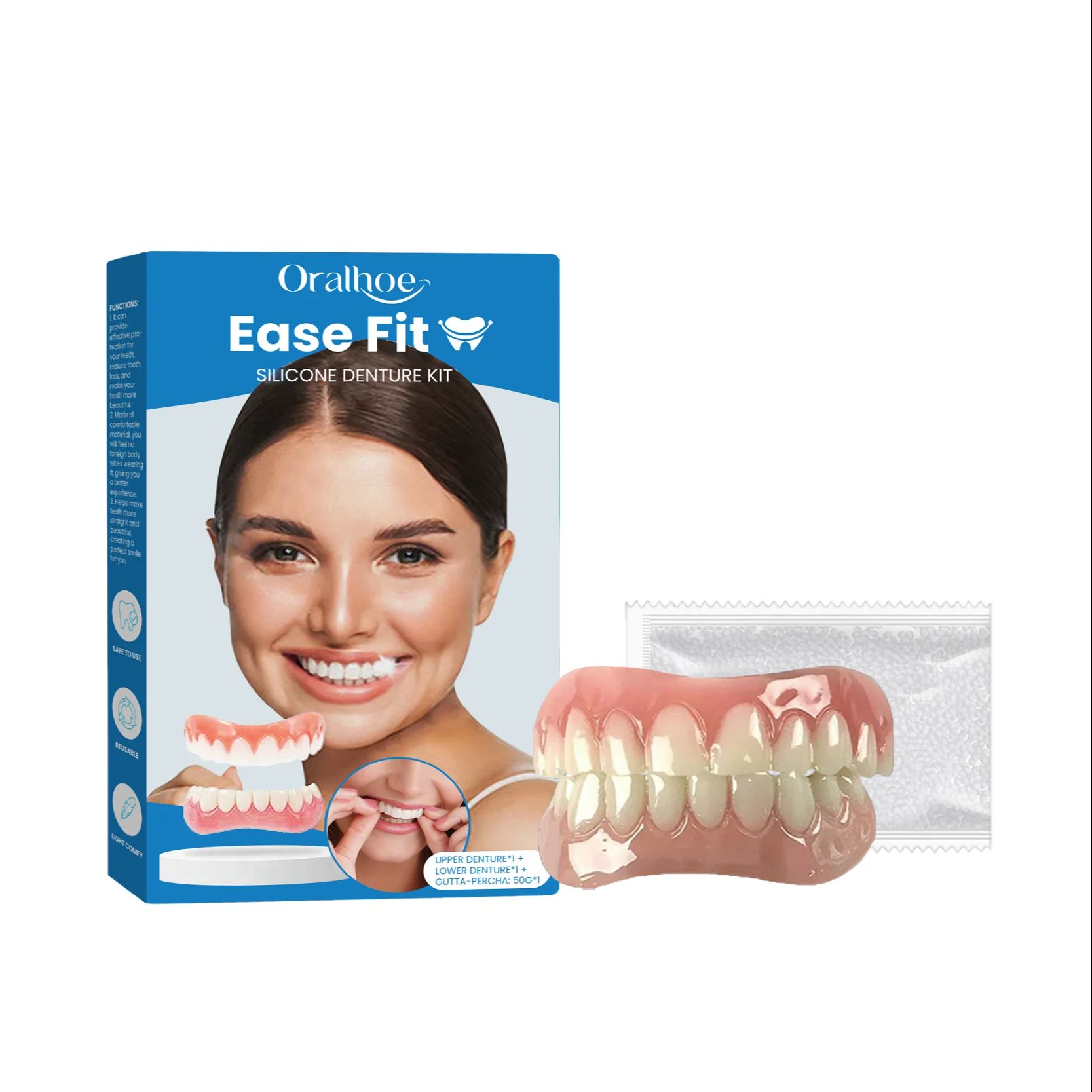 Full Denture Set Enhance Chewi - Phone Cases On Sale review and price