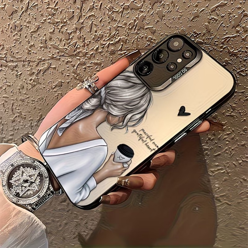 Peaceful Grateful Girl Print P - Phone Cases For Girls review and price