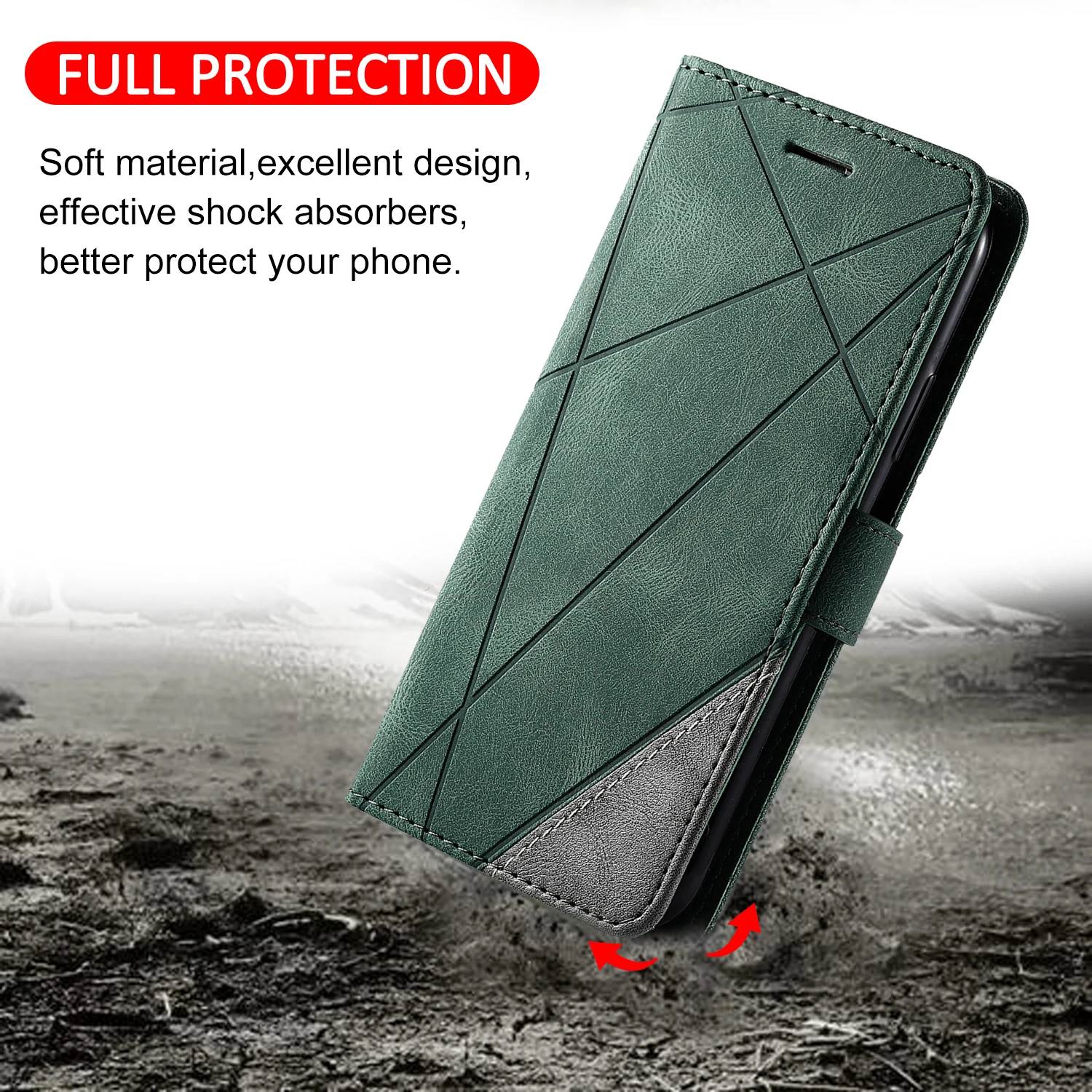 Leather Flip Case For OPPO Fin - Phone Cases On Sale review and price