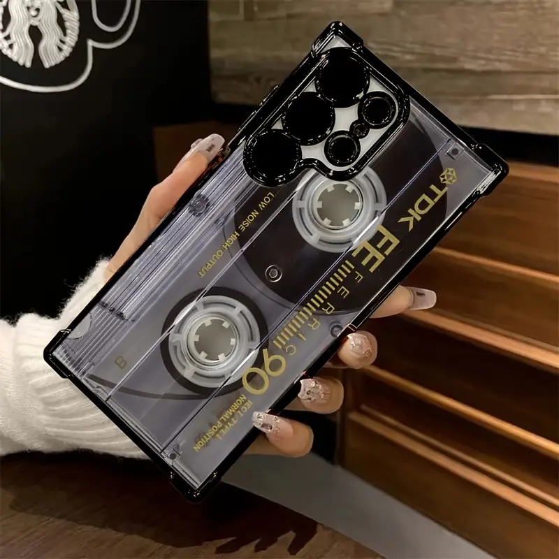 Retro Cassette Pattern Plating - Phone Cases Galaxy A16 5G review and price