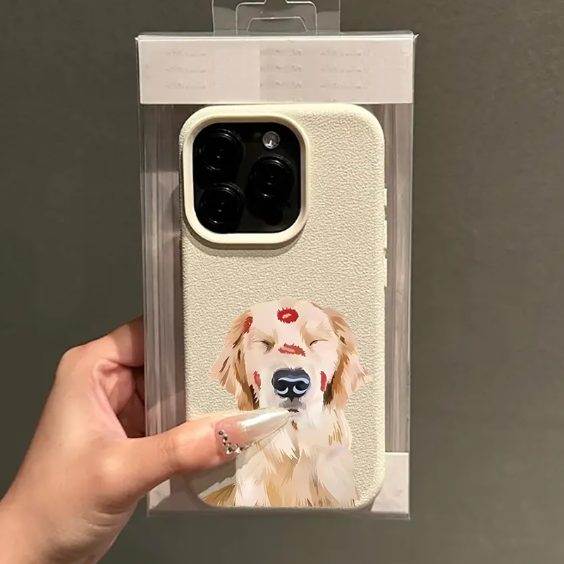 Cute Golden Retriever Red Lip  - Phone Cases Galaxy A16 5G review and price