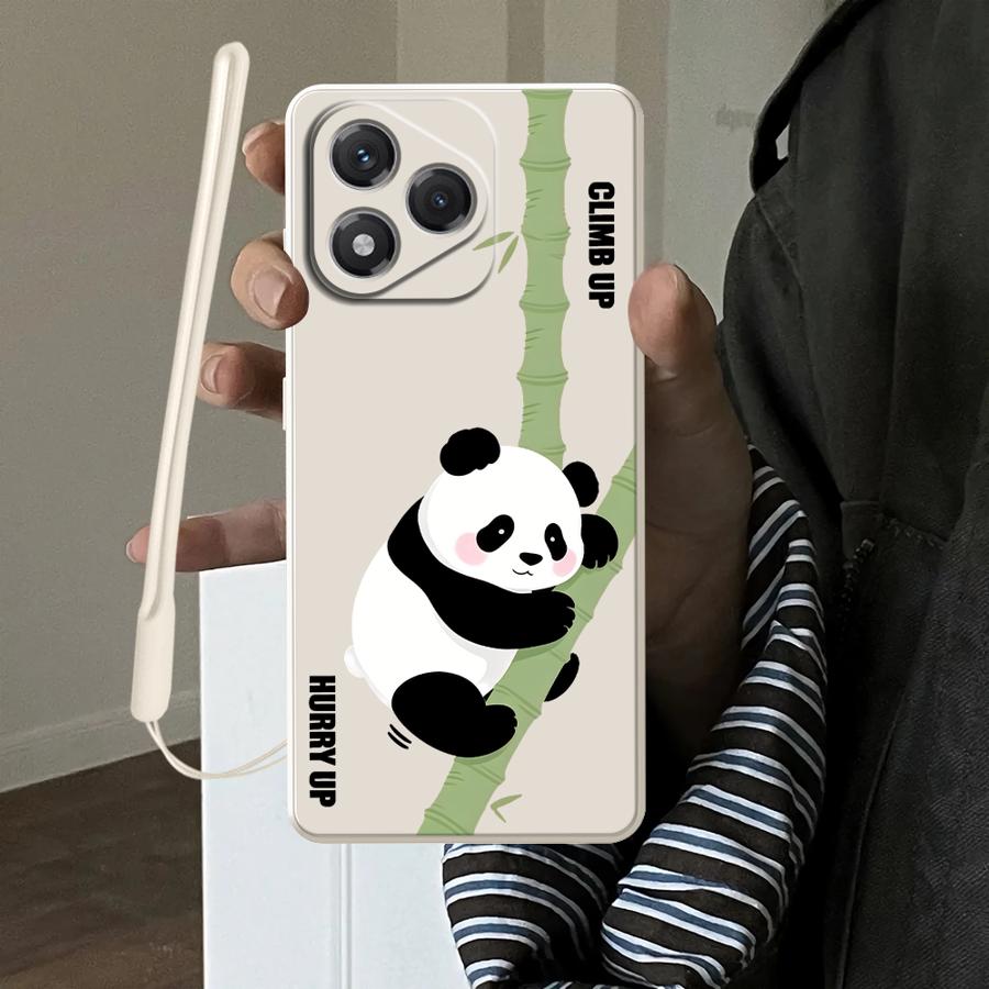 Cute Panda Soft Funda Phone Co - Phone Cases Honor review and price