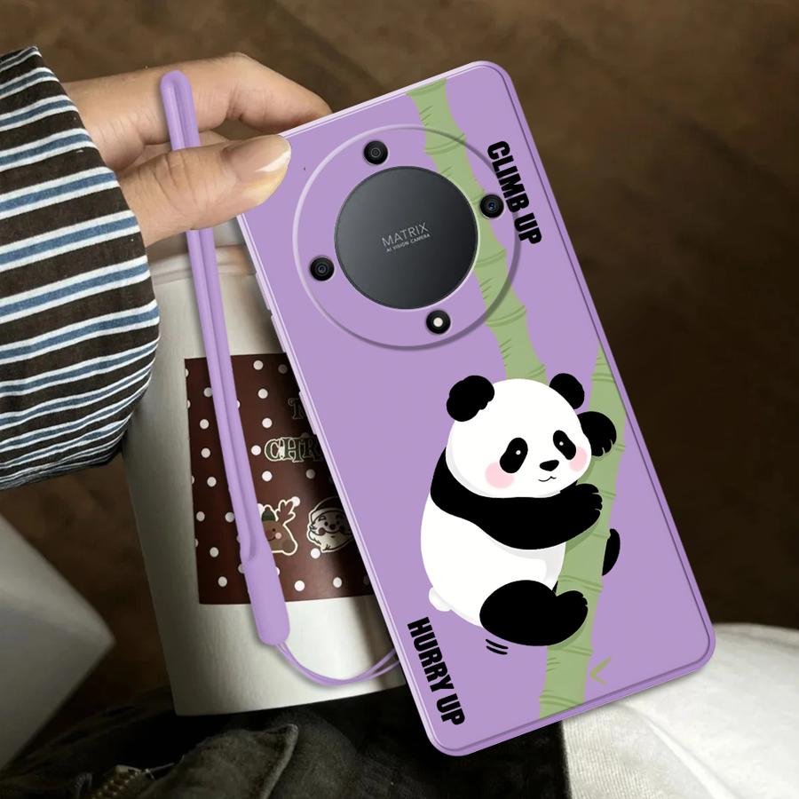 Cute Panda Soft Funda Phone Co - Phone Cases Honor review and price