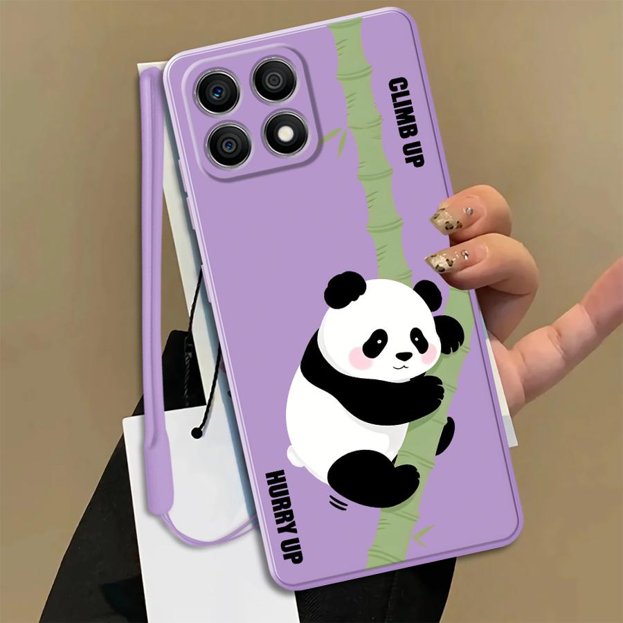 Cute Panda Soft Funda Phone Co - Phone Cases Honor review and price