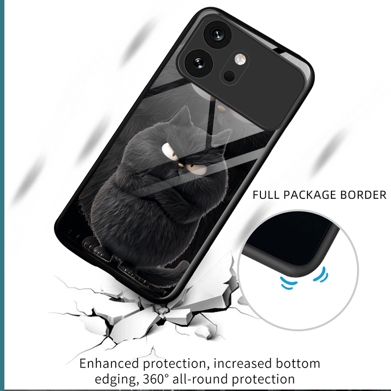 Hard Tempered Glass Case For H - Phone Cases Honor review and price