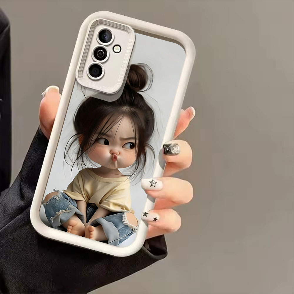 Meatball Head Girl Silicone Sh - Phone Cases For Girls review and price