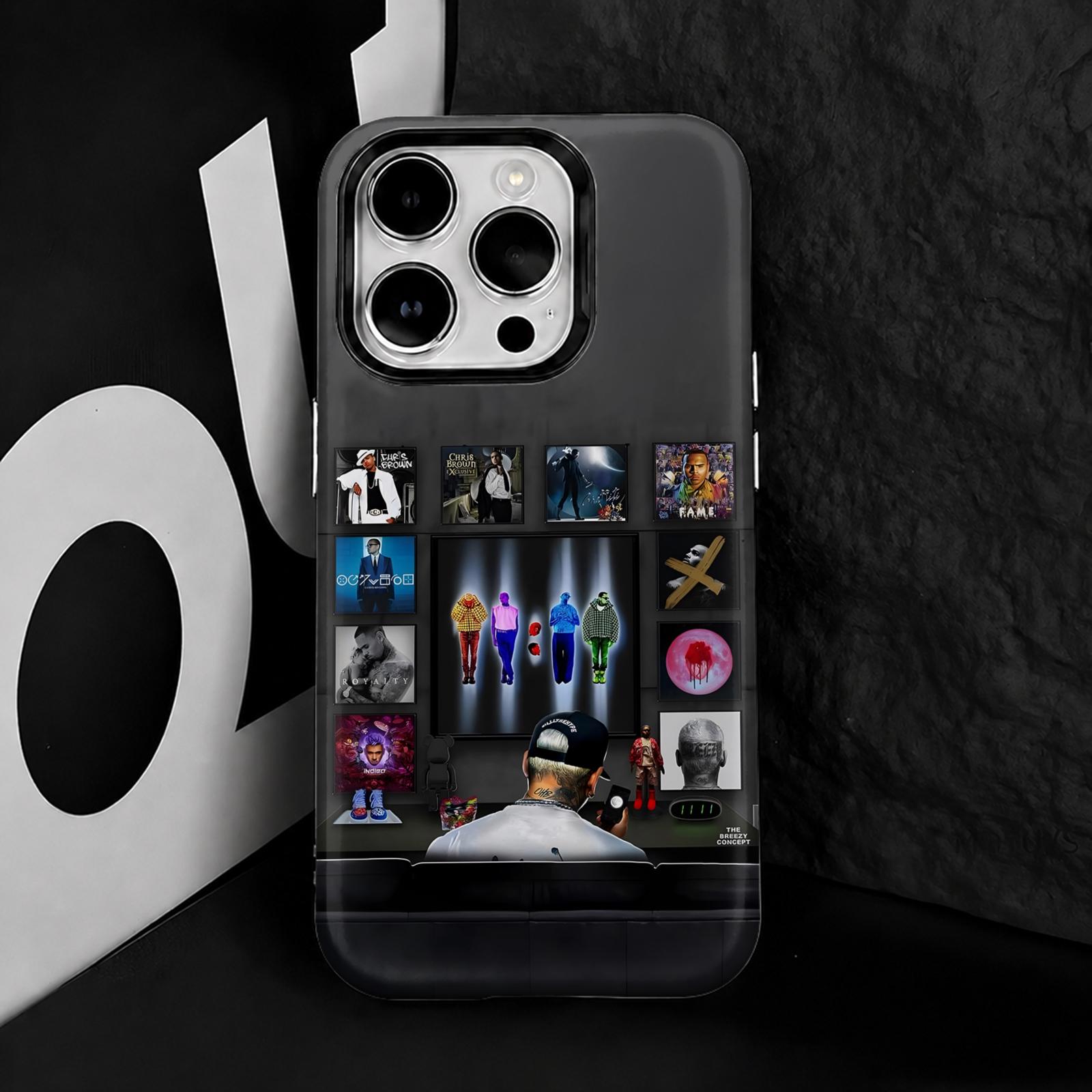 Rap C-Chris B-Brown Phone Case - Phone Cases Iphone 11 review and price