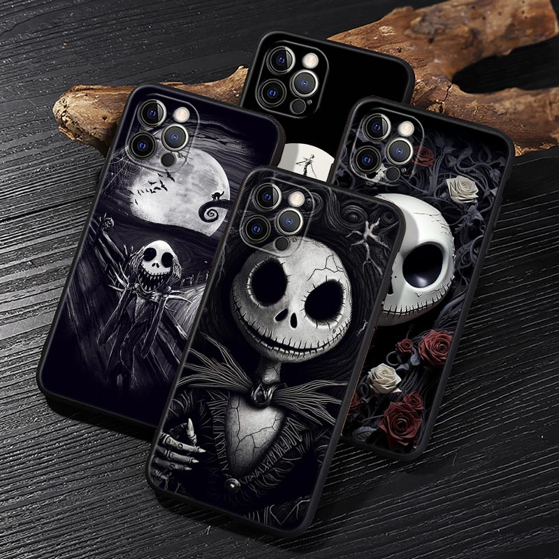 Jack Skellington Black Art Dis - Phone Cases Disney review and price