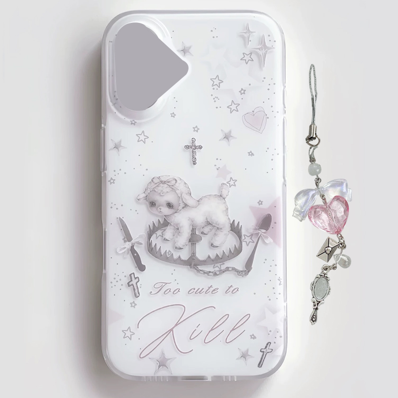 Y2k Korean INS Creative Cute P - Phone Cases For Girls review and price