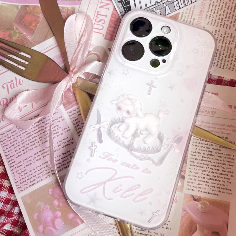 Y2k Korean INS Creative Cute P - Phone Cases For Girls review and price
