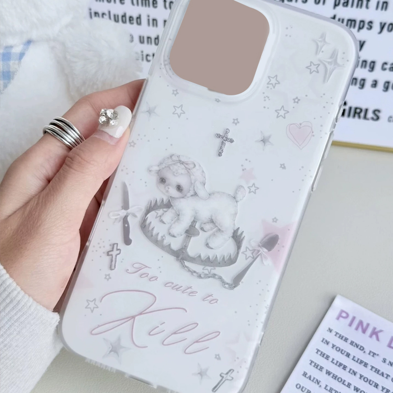 Y2k Korean INS Creative Cute P - Phone Cases For Girls review and price