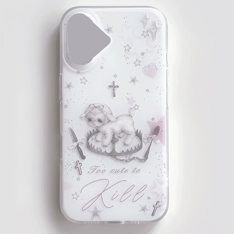 Y2k Korean INS Creative Cute P - Phone Cases For Girls review and price