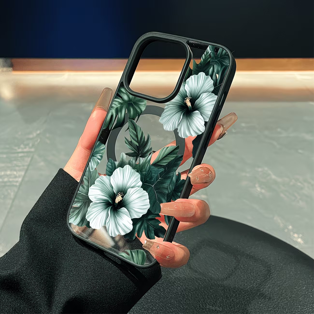 Green Floral Print Phone Case  - Phone Cases Green review and price