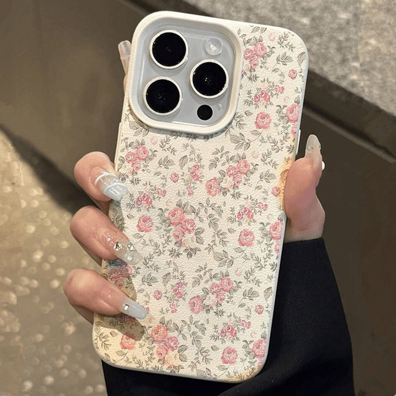 Adorable Girl Floral White Cla - Phone Cases For Girls review and price
