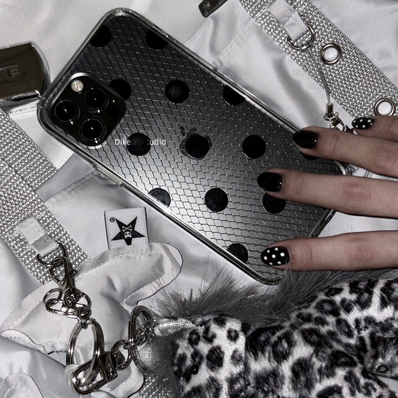 Ins Sexy Girl Wave Point Lace  - Phone Cases For Girls review and price